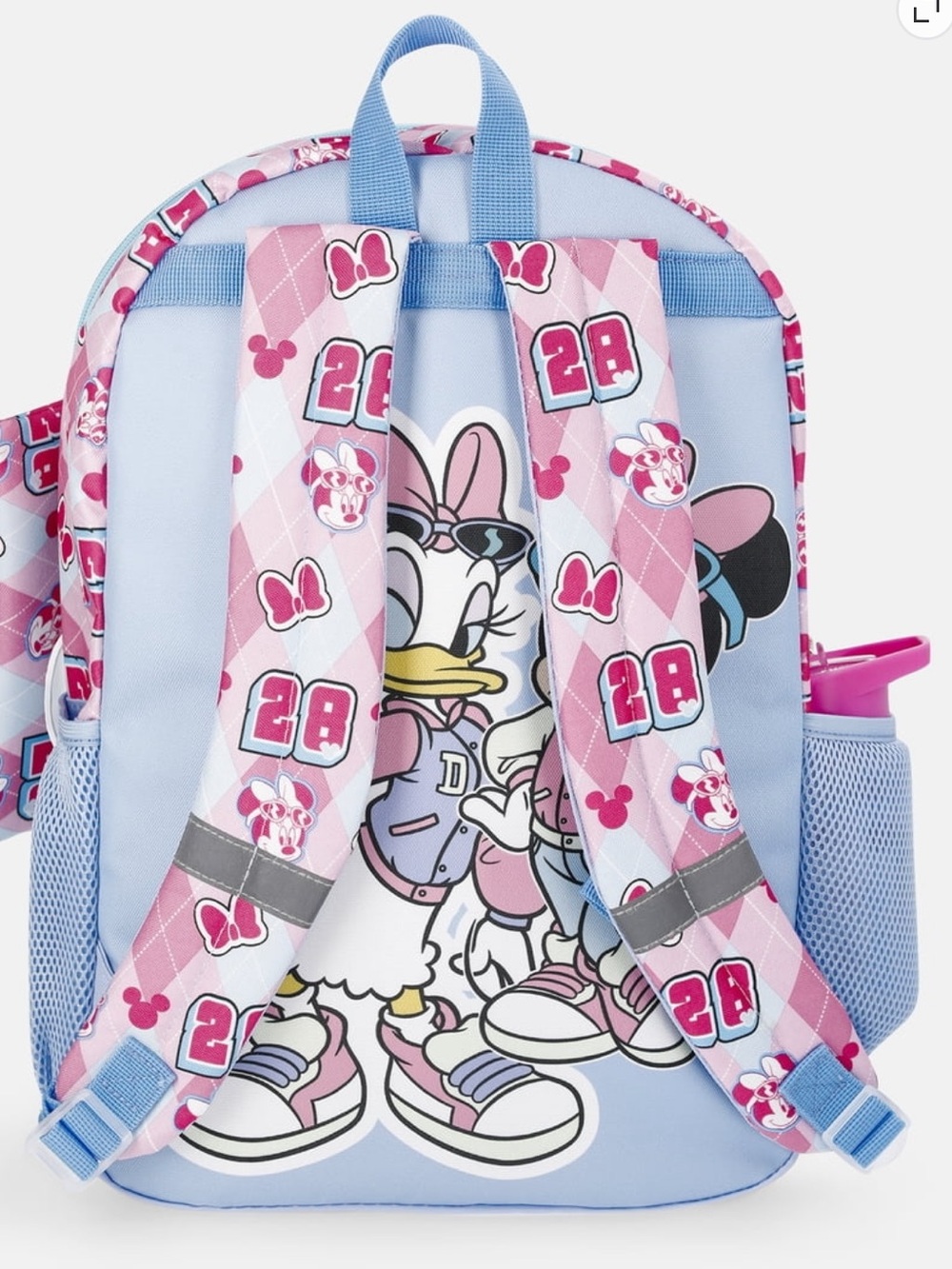 NWT Disney Minnie Mouse Backpack - Minnie Mouse & Daisy Bookbag - 6 Piece Set - Picture 6 of 7